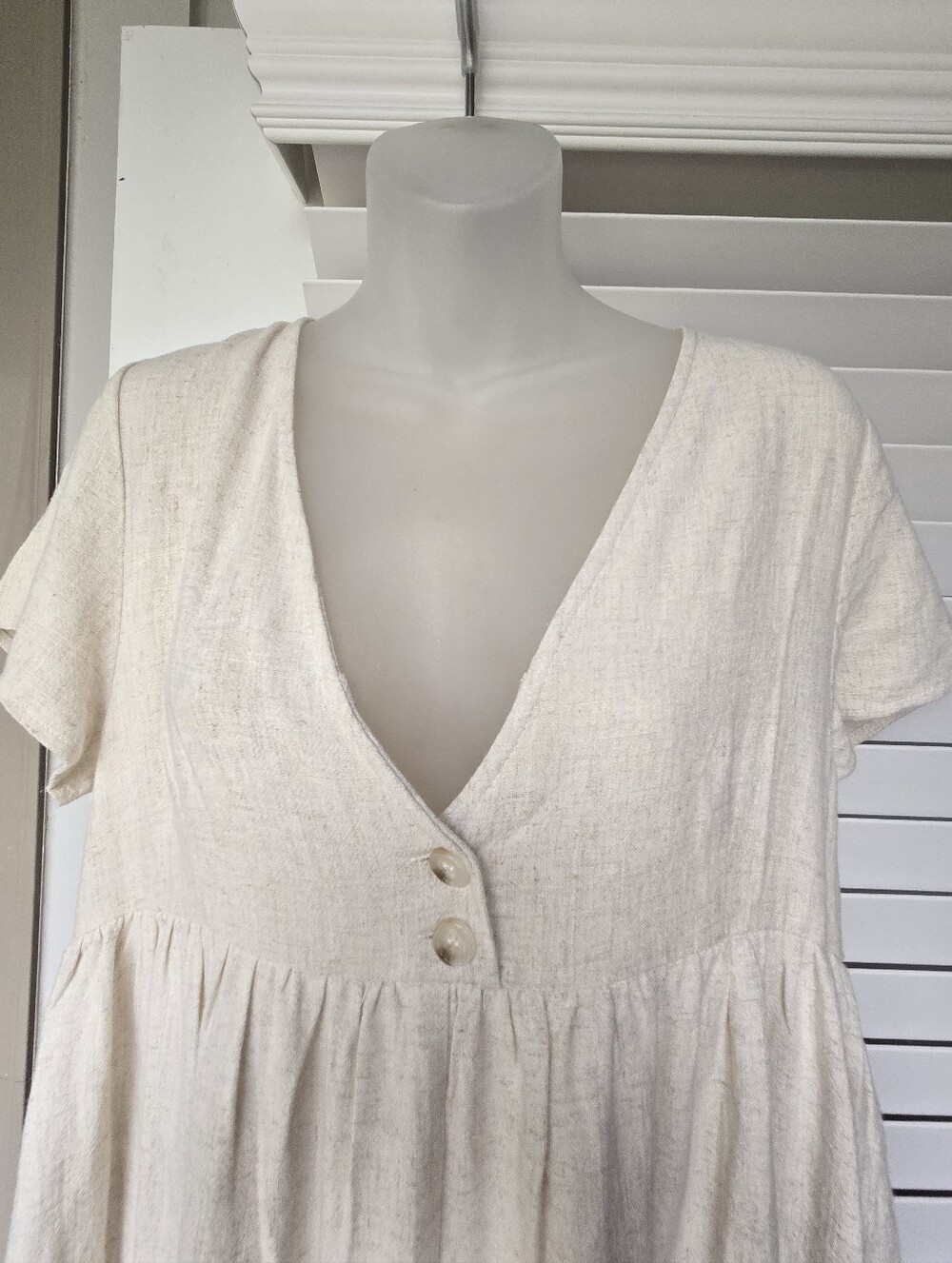 Natural Life Avery Wide-Leg Jumpsuit Tan Sz XS/small NWT - Picture 3 of 13